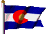 FREE Animated USA State Flag for State of Colorado USA Free Animated State Flag for the State of Colorado