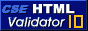 All web pages checked with CSE HTML Validator Pro 10.0