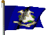 FREE Animated USA State Flag for State of Connecticut USA Free Animated State Flag for the State of Connecticut
