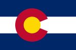 Free 150x100 JPG State Flag for State of Colorado