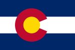 Free 150x100 JPG State Flag for State of Colorado