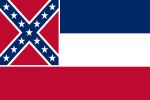 Free 150x100 JPG State Flag for State of Mississippi