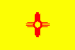 Free 75x50 GIF State Flag for State of New Mexico