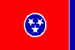 Free 75x50 GIF State Flag for State of Tennessee