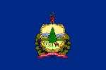 Free 150x100 JPG State Flag for State of Vermont
