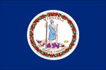 Free 150x100 JPG State Flag for State of Virginia
