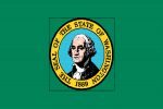Free 150x100 JPG State Flag for State of Washington