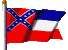 Free Animated State Flag for the State of Mississippi