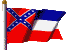 FREE Animated USA State Flag for State of Mississippi USA Free Animated State Flag for the State of Mississippi