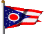 Free Animated State Flag for the State of Ohio
