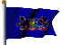 FREE Animated USA State Flag for State of Pennsylvania USA Free Animated State Flag for the State of Pennsylvania