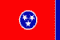 Free USA State Flag graphics for State of Tennessee