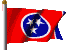 FREE Animated USA State Flag for State of Tennessee USA Free Animated State Flag for the State of Tennessee