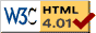 The State Flags of The USA web site has Valid HTML 4.01!